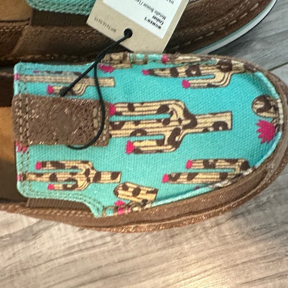 Ariat Womens Cruiser Metallic Bronze/Leopard Cactus - Picture 4 of 12